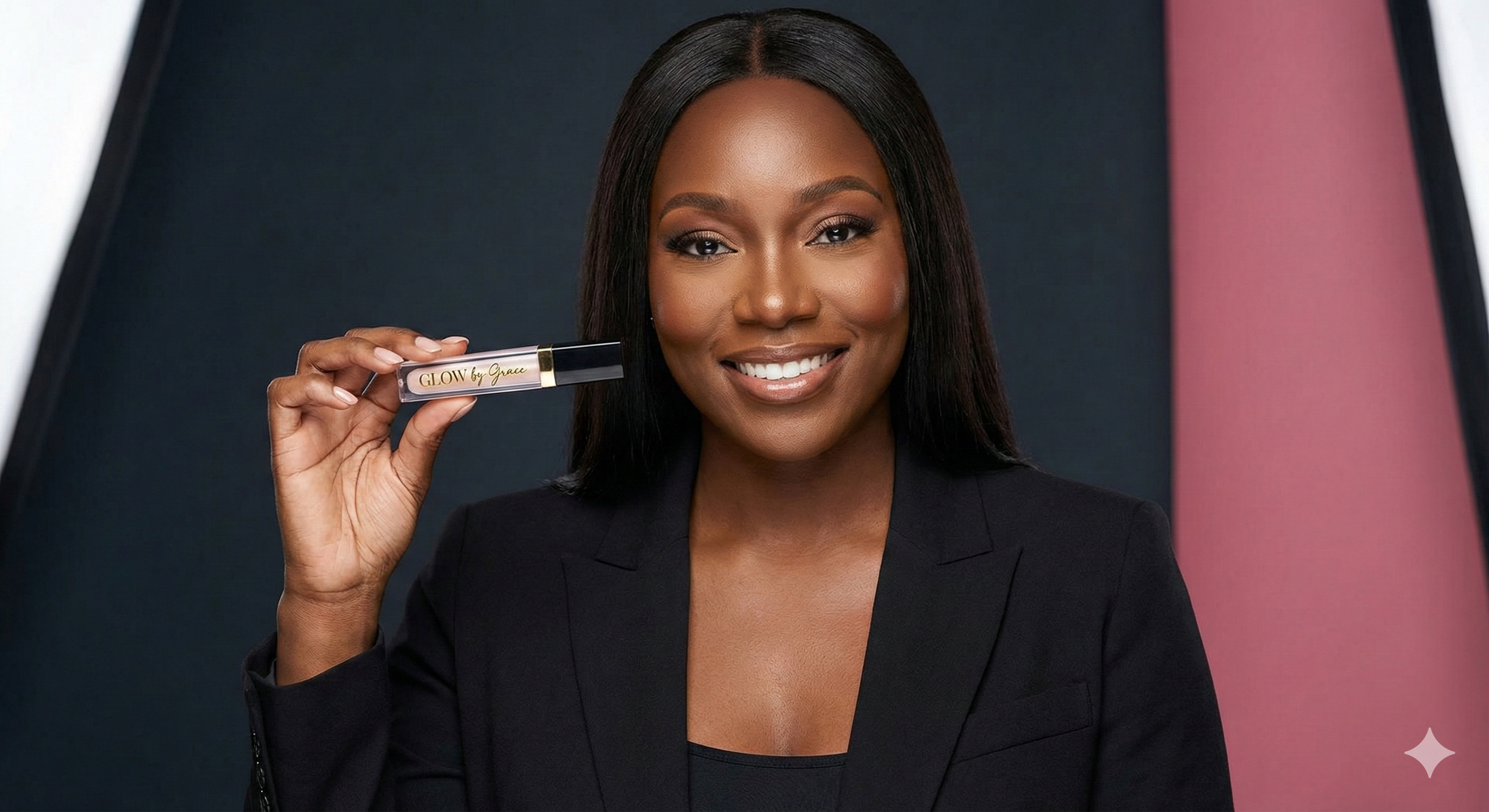 Anny Cosmetic lip gloss brand presentation